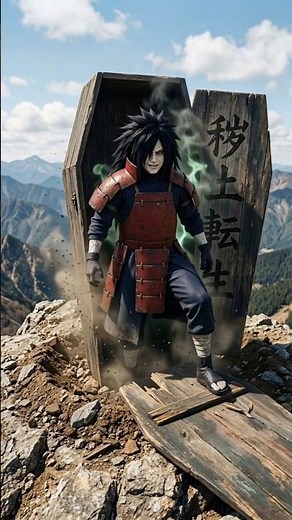 【ナルト】うちはマダラの進化と壮絶な生涯：うちはの亡霊 🔥 | Madara Evolution #shorts #ナルト #うちはマダラ #マダラ #NARUTO #Madara
