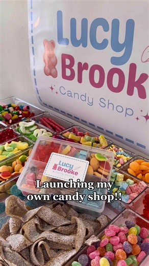 Lucy Brook Candy Shop Launch Celebration
