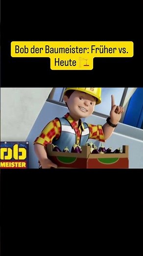 Bob der Baumeister Nostalgie oder modernes BaustellenChaos? 😅 #BobDerBaumeister #Cartoons #90er