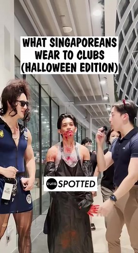 9K views · 21 reactions | Spooky situation last weekend at Marquee Singapore's Halloween night  Check out these cool costumes! Follow us on TikTok for more content like this! https://www.tiktok.com/@zulasg | Zula | Facebook