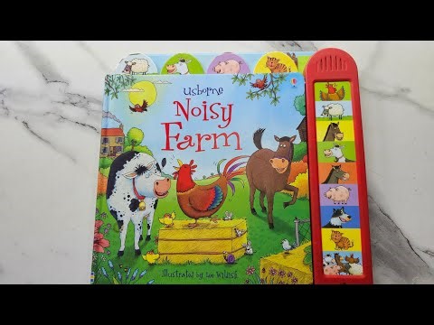 USBORNE Noisy Animal Farm Animal Sound Book
