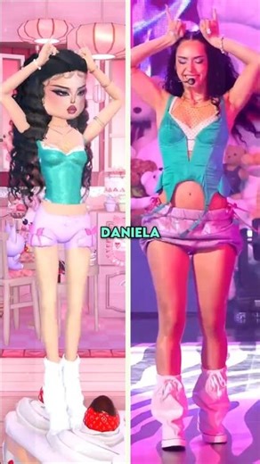RECREATING KATSEYE PINKY UP STAGE OUTFITS IN DRESS TO IMPRESS!
