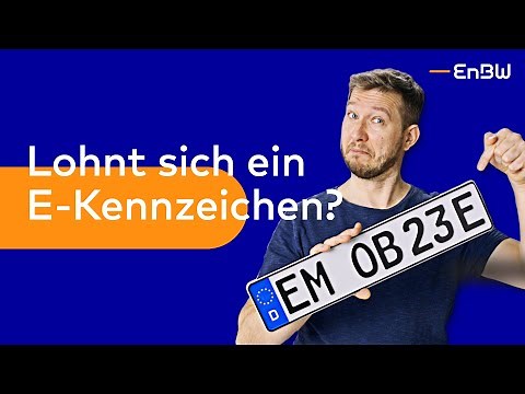 Benefits of electric vehicle license plates 🚗⚡ | EnBW E-Knowledge