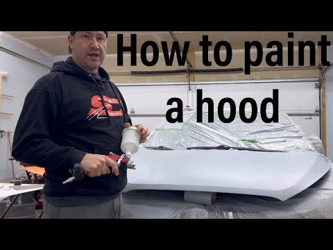 Paint A Car Hood With Me! STEP-BY-STEP GUIDE