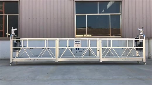 Heavy-Duty Electric Scaffold Lift ZLP630 & ZLP800 Work Platforms for Construction Use