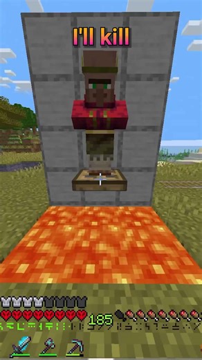 Villager killing machine! #minecraft