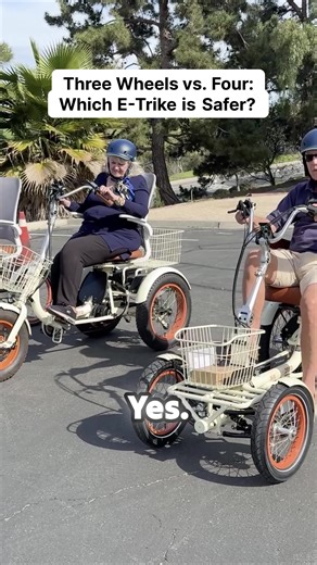 Stability vs. maneuverability: the ultimate e-trike showdown! Watching this comparison between the three-wheel and four-wheel setups is wild—that extra wheel makes a huge difference in the turn! See the learning curve in real-time, from a little wobble to letting it rip! Which configuration handles the corners better when the rubber hits the road? Get your own ride and test the difference! Use code **YT5** for 5% off electric bikes or **YT10** for $10 off standard bikes. All featured e-trikes li