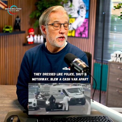 Armed robbers posing as police shut down an Italian motorway and blew open a cash van with explosives in broad daylight. This is the second such attack in a week, raising serious concerns about organised crime, policing capacity, and public safety in Italy. #Italy #OrganisedCrime #PoliceSafety #PublicOrder #EuropeanNews #CrimeWatch | BruceUnfiltered