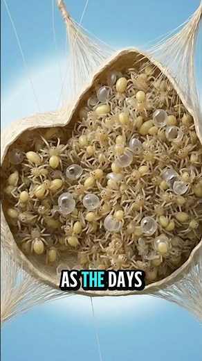 Inside Look: Spider Babies Growing and Hatching #spiders #amazing