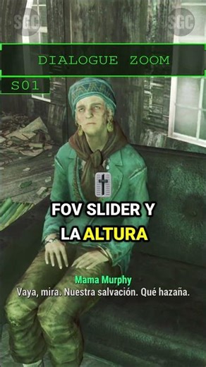 Con el mod Dialogue Zoom, consigue más realismo en tus conversaciones en Fallout 4.