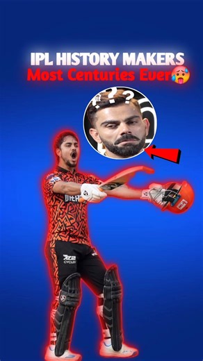 IPL History Makers Most Centuries Ever..!!🥵#shorts#cricket