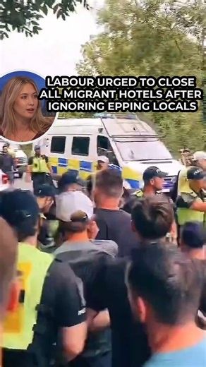 Poppy Coburn has called for every single migrant hotel to be closed following mass protest from the community in Epping. #Epping #MigrantCrisis #uknews #GBNews | GB News