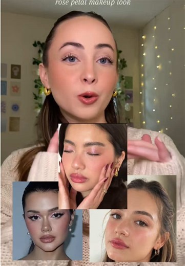 Glowy Pink Everyday Makeup Look Tutorial