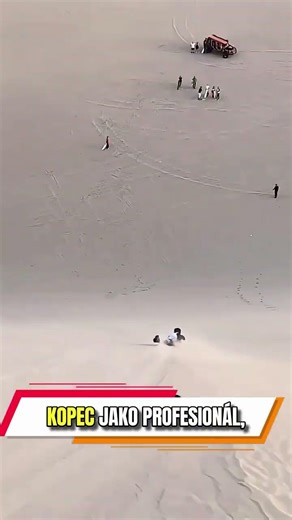 Nečekané přistání v písku