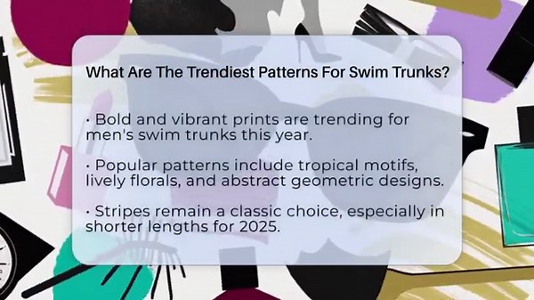 What Are The Trendiest Patterns For Swim Trunks? - The Sharp Dressed Gent