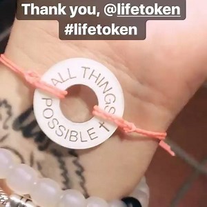 2.7K views · 26 reactions | All Things Possible ✝️ custom glow in the dark #lifetoken bracelet thanks for sharing @moeeemoney 珞 | Life Token | Facebook