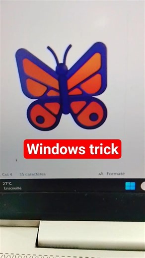 Bloc notes astuces Windows Trick #windows #hack #tricks #notepads #tips #pc
