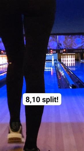 8,10 split! | Crazy bowling shots