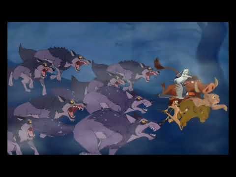 🎃Simba's Spooky Adventure.🎃 Spooky forest scene.