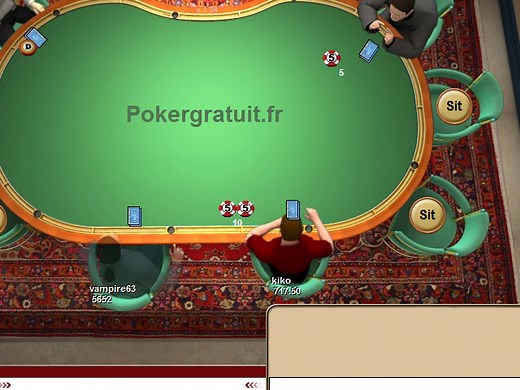 Jouer au poker gratuit sans téléchargement
