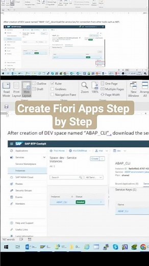 Create Fiori Apps step by step tutorial