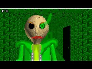 Baldi's Educational Tale (On Roblox) - Gameplay