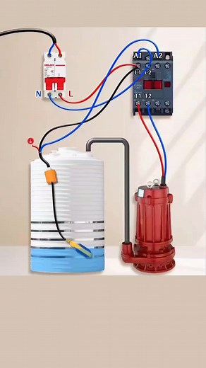 Automatisation d'une pompe à eau facile