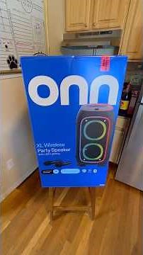 Onn Party Speaker XL Unboxing And Comparison To Onn Party Speaker Large #bluetooth