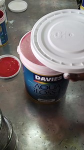 9.1K views · 107 reactions | How to mix color pink Aqua gloss it paint #pinkcolor #white #internationalRed #fbpagesreels | B-M colors TV | Facebook