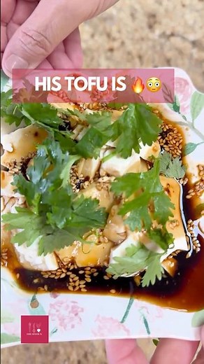STOP COOKING TOFU LIKE THIS 😳🔥 Silken Tofu With Spicy Dressing (Vegan + GF)