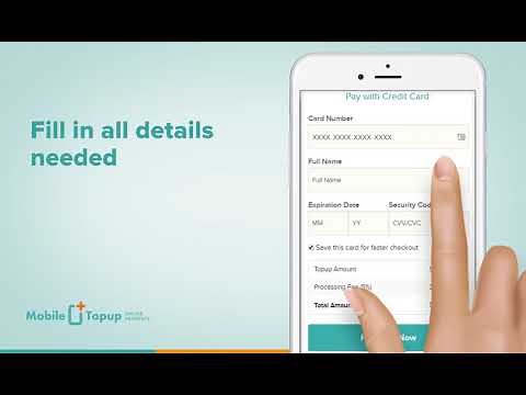 Top up a phone with MobileTopup - How To
