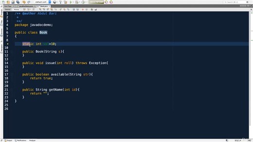 21.Annotation and javaDoc
