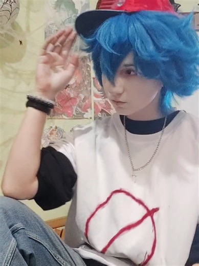 GloomyGhostt Cosplay in FNF Style