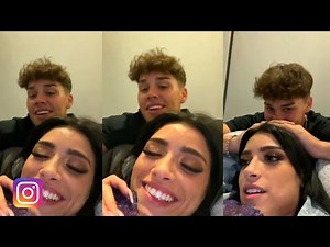 Dixie d'amelio - Live with Noah Beck | Funny and Cute momments💜 | August 12, 2021
