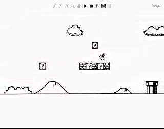 Line Rider Super Mario Bros