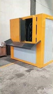 What are the functions of each component in bagged bitumen melting equipment?