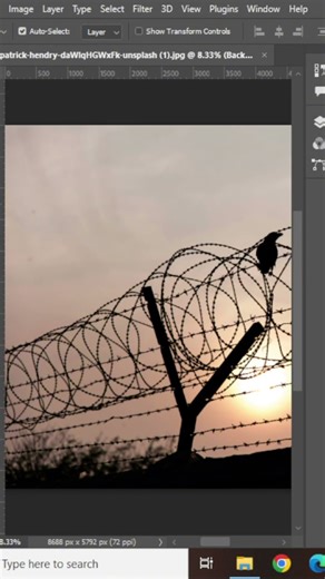 Remove Complex Background with Channels & Mask in Photoshop | One Click Method #shorts