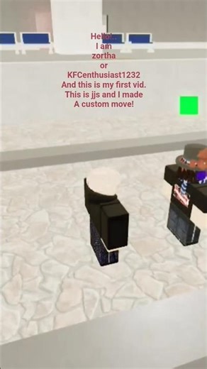 custom move! #jjs #roblox #zortha