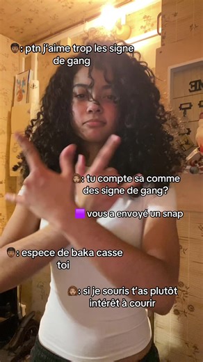 Humorous Conversations about Gang Signs and Reactions