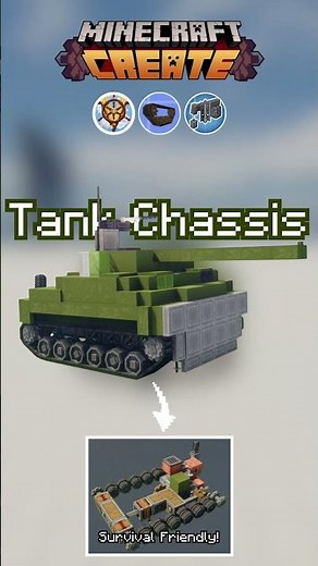 Tank Chassis | Create Mod + Trackworks