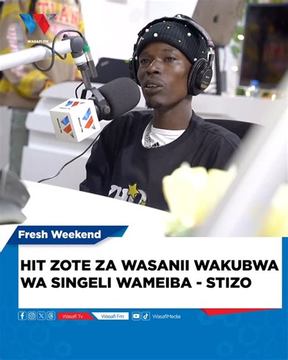 Wasafi FM on Instagram: "HIT ZOTE ZA WASANII WAKUBWA WA SINGELI WAMEIBA - @stizo_tz Cc. @motown_sanya 🖥️ @gzzieeeeee 🎥 @kangwemgale"