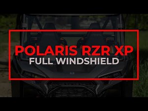 How to Install SuperATV's Full Polycarbonate Windshield on the 2024 Polaris RZR XP