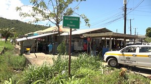 A Roseau jam , this time not of an entertaining nature , commenced in the wee hours of Friday to protest the concerns of residents in the community. A main thoroughfare was blocked with tyres, derelict vehicles, rocks and pieces of wood, among other objects, to demonstrate residents` frustration over deplorable road conditions which persist despite several complaints. This resulted in the MP for the area surfacing to address the protestors and pledging to rectify the problems. An official from a
