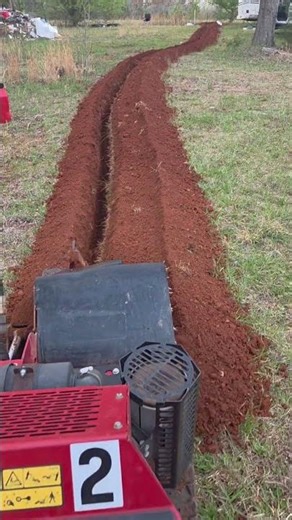 Toro TRX-250. Making trenching look easy. #Toro