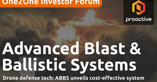 Drone defence: Advanced Blast & Ballistic Systems unveil cost-effective system - One2One Forum