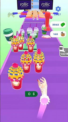 INSANE!! Coffee Stack Master lvl 27 ☕ #ytshorts #games #viral #ybgames