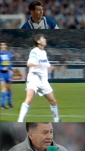 Chris Waddle’s first goal for Marseille in 1989 was pure magic ⚽🔥 A true legend of the game! #Waddle