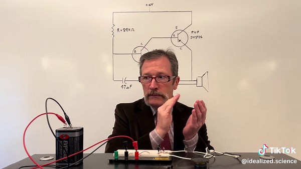 Please comment your answer or thoughts about the quick quiz to encourage discussion below. In this video, Dr. Wargo demonstrates how to implement an Electricity and Magnetism Quick Quiz. Two transistors are configured to make a metronome circuit. If the resistance is lowered, what happens to the performance of the metronome? Use this video to learn how to implement the Quick Quiz and authentically engage your students in dialogue. Use this video to learn how to implement the Quick Quiz and authe