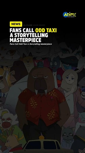 Odd Taxi is a mystery where every detail connects and pays off. #anime #shorts