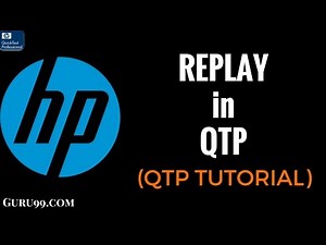 How to Replay a Script in QTP/UFT with Example